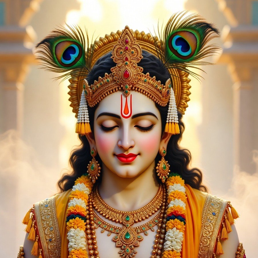 Good Morning Lord Vishnu image