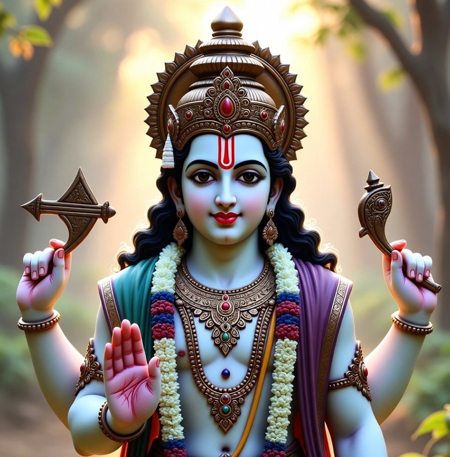 Good Morning Lord Vishnu image