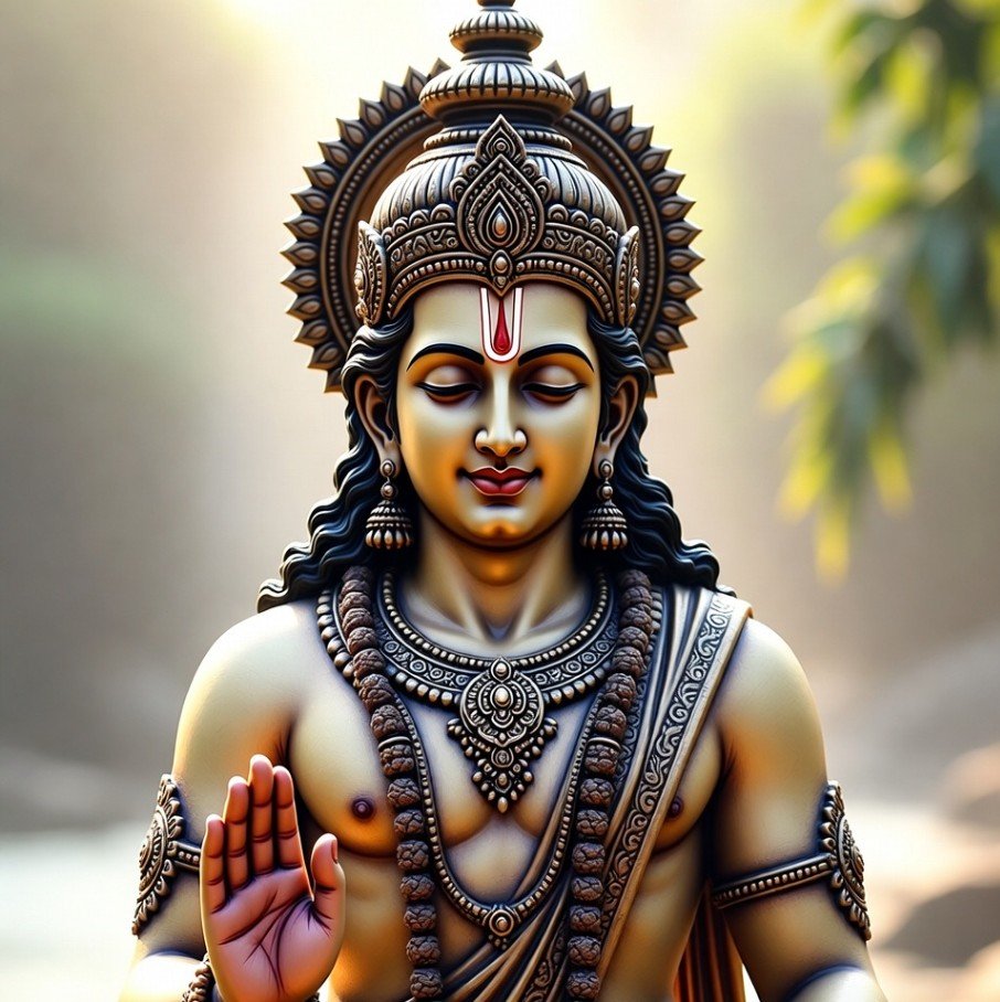 Good Morning Lord Vishnu image