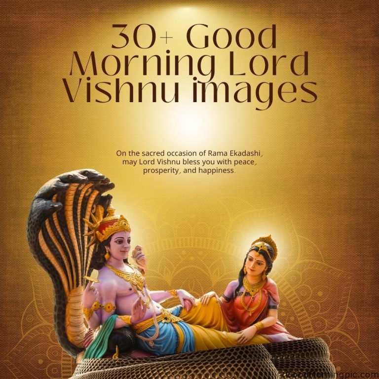Good Morning Lord Vishnu image
