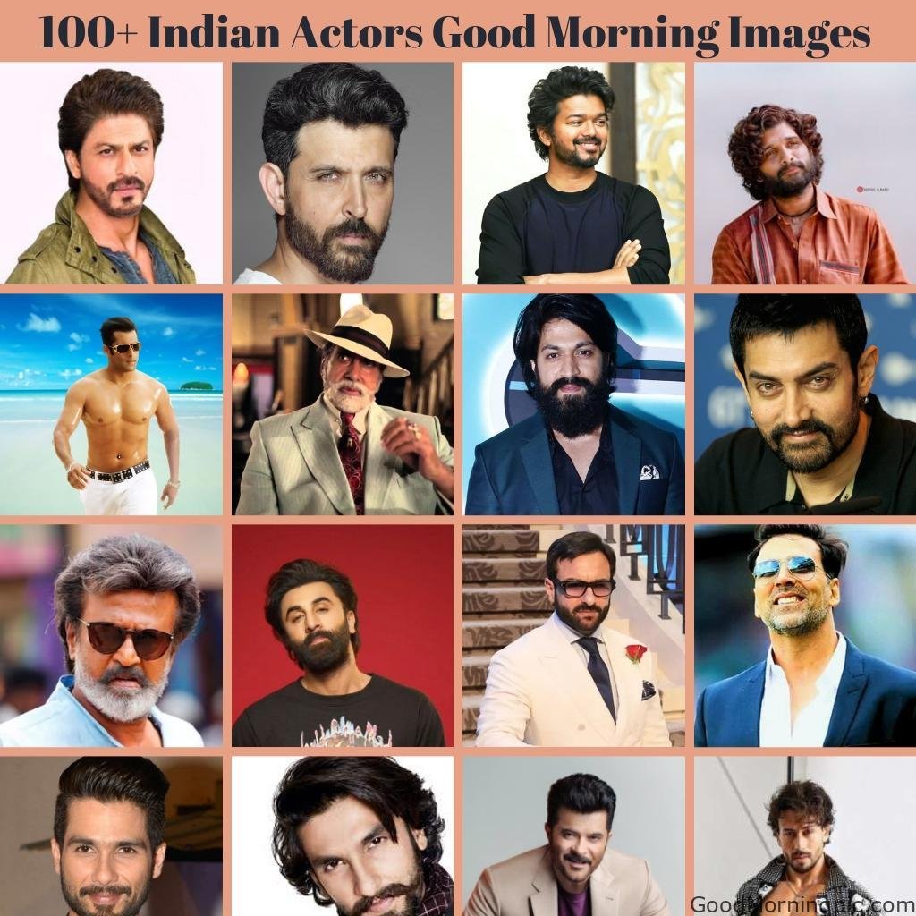 100+ Indian Actors Good Morning Images