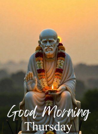 Good Morning Thursday Sai Baba Images3