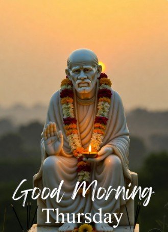 Good Morning Thursday Sai Baba Images4