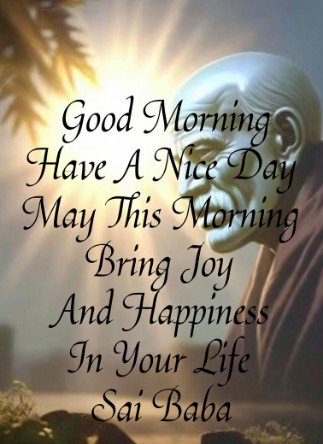Sai Baba Good Morning Quotes2