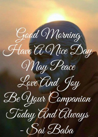 Sai Baba Good Morning Quotes3