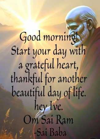 Sai Baba Good Morning Quotes4