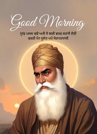 Devotional Guru Nanak Ji Good Morning Greetings for Sharing2