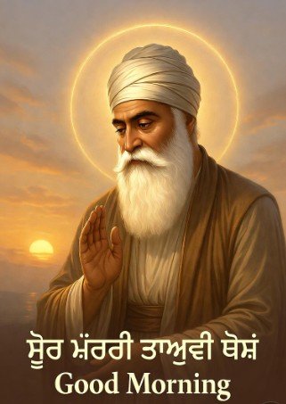 Devotional Guru Nanak Ji Good Morning Greetings for Sharing5