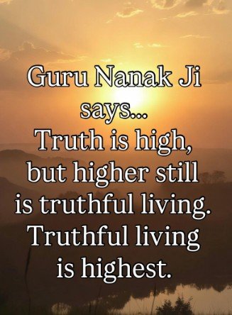 Inspirational Guru Nanak Ji Quotes with Morning Backgrounds3