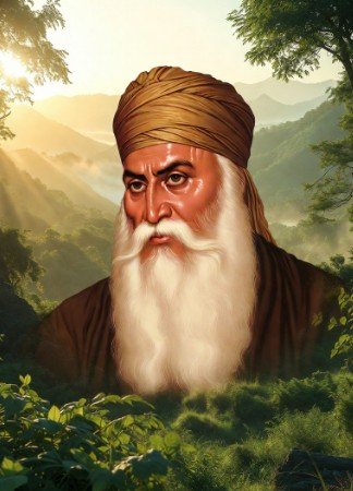 Nature-Themed Guru Nanak Good Morning Pics1