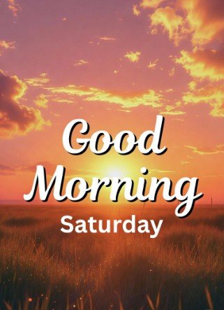 Beautiful Good Morning Saturday Images1
