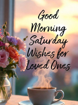 Good Morning Saturday Wishes for Loved Ones1