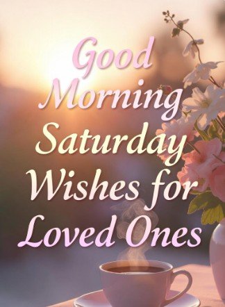 Good Morning Saturday Wishes for Loved Ones4