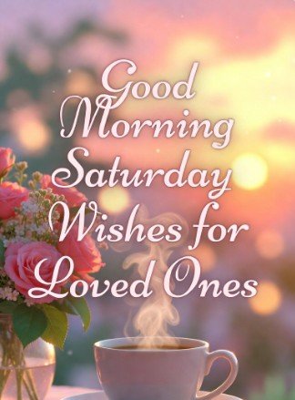 Good Morning Saturday Wishes for Loved Ones5
