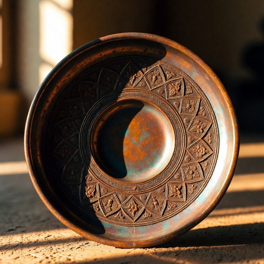 Prayer Plate with Sunlight