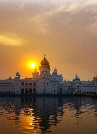 Sunrise Over Golden Temple on Baisakhi3