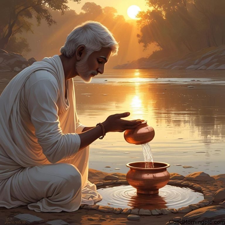 Morning Puja (Pratah Sandhya)