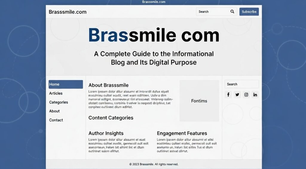 Brasssmile com