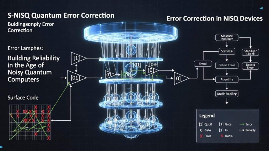 S-NISQ Quantum Error Correction