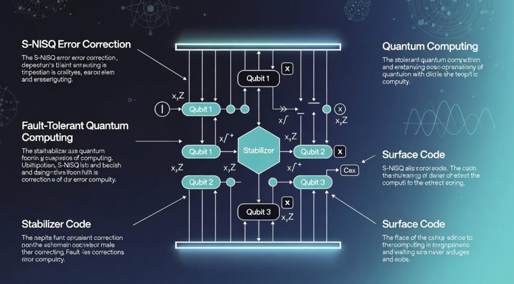 S-NISQ Quantum Error Correction