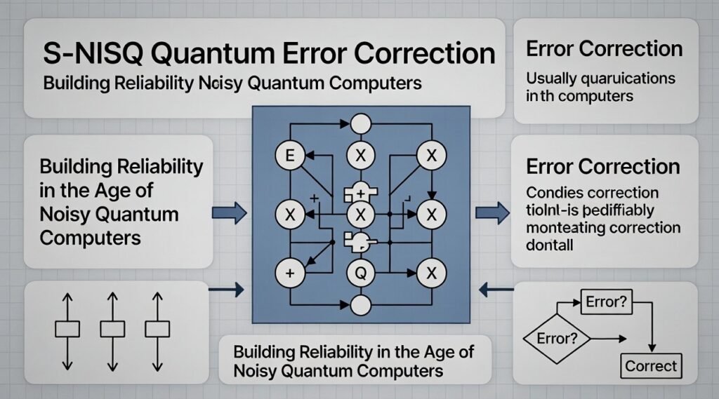 S-NISQ Quantum Error Correction